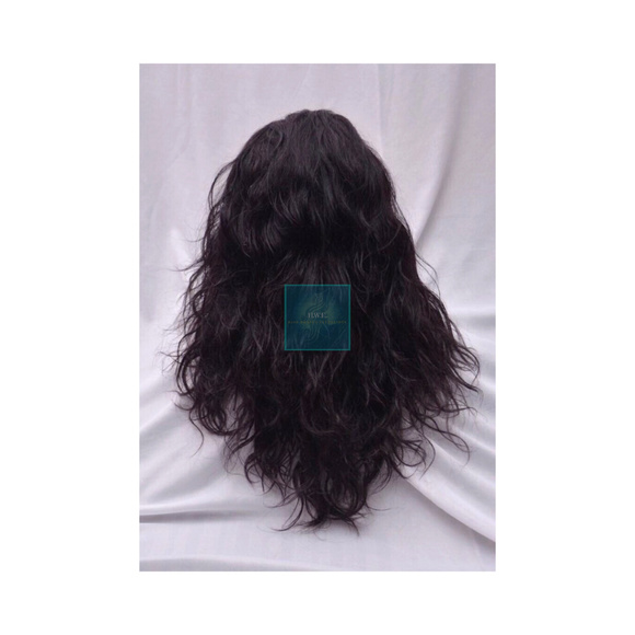 Raw Indian Natural Wavy Lace Front Wig - Picture 2 of 5
